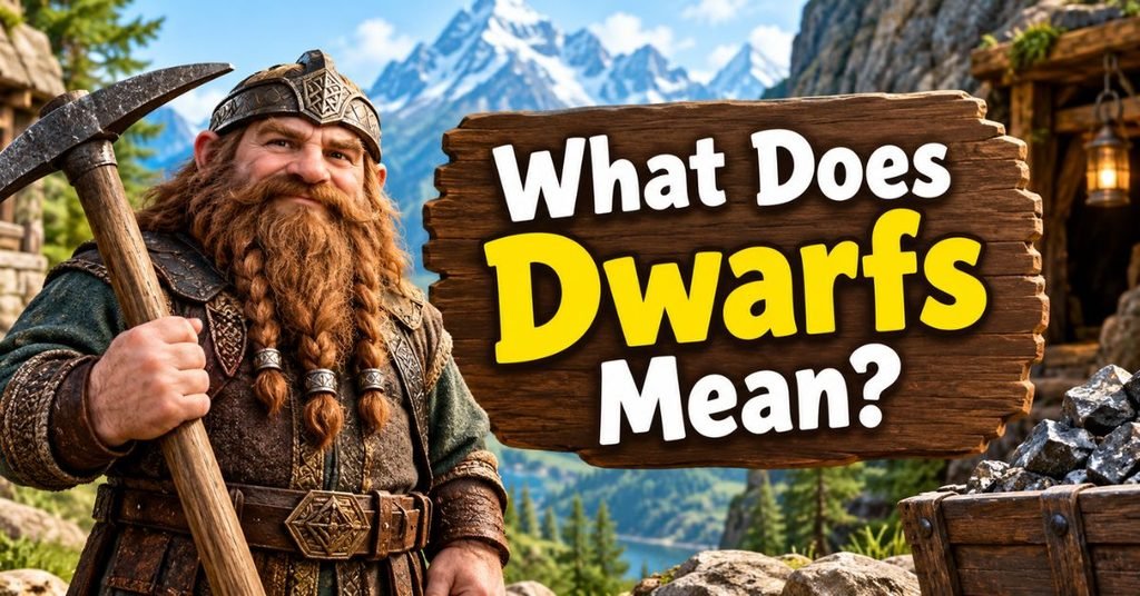What Does Dwarfs Mean