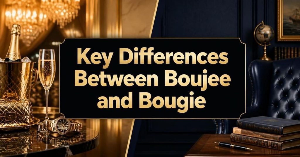Key Differences Between Boujee and Bougie