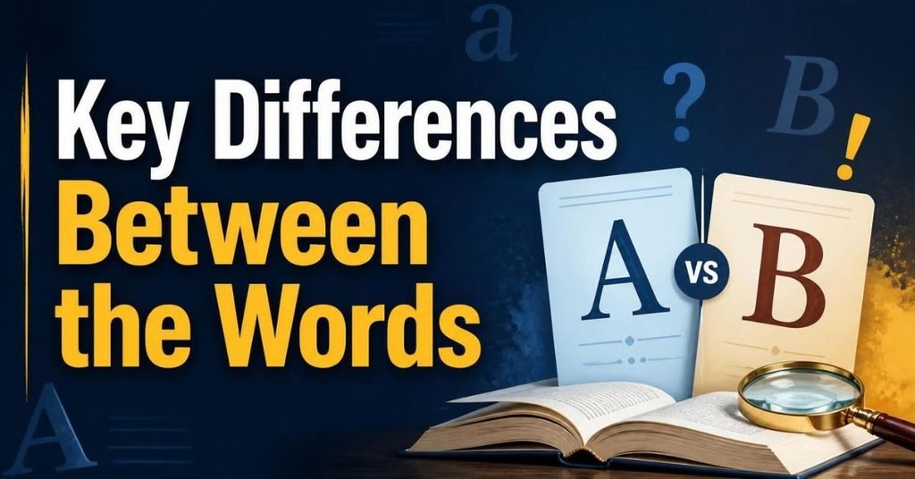 Key Differences Between the Words