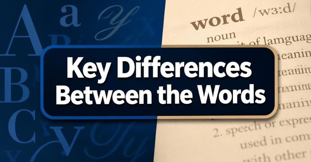 Key Differences Between the Words
